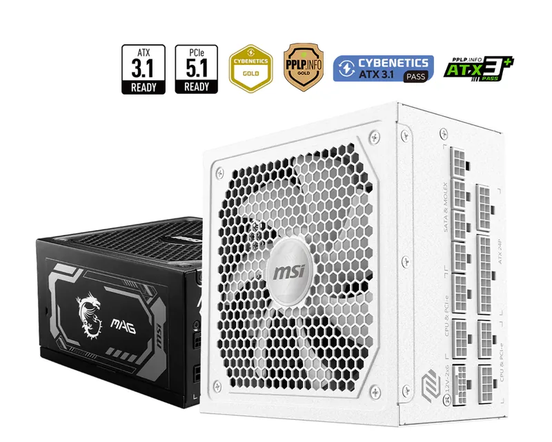 MSI MAG A1000GL PCIE5 1000W