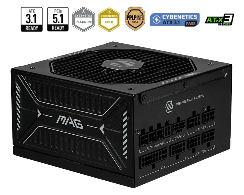 MSI MAG A1000GLS PCIE5 1000W