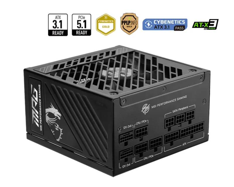 MSI MPG A1000GS PCIE5 1000W