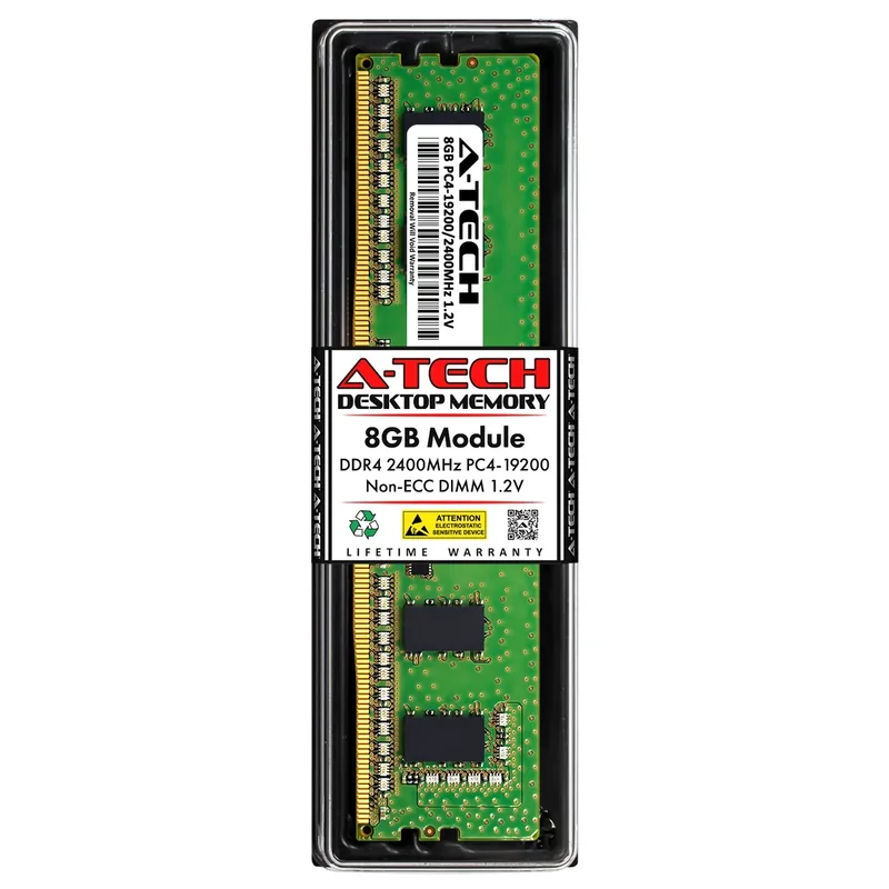 A-Tech 8GB DDR4-2400 UDIMM 16GB Kit (2x8GB)